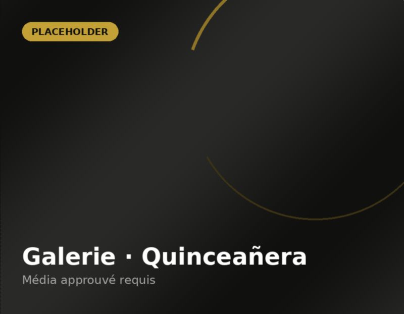 Quinceañera — imagen temporal a la espera de una fotografía aprobada