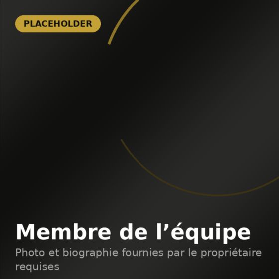 Membre de l’équipe — image temporaire en attente d’une photo fournie par le propriétaire